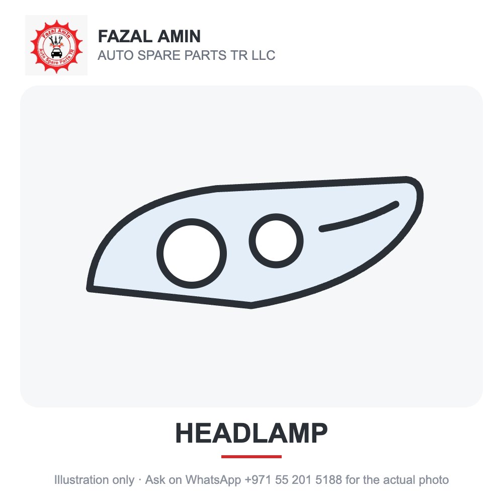 [ELA19-1008L] HEAD LAMP LH ELANTRA 19-20
