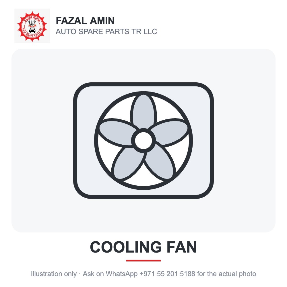 [MUR03-1031] FAN ASSY MURANO 03-08