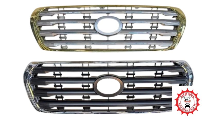 Toyota Land Cruiser 2008-2011 Grille Crome / Gold Silver