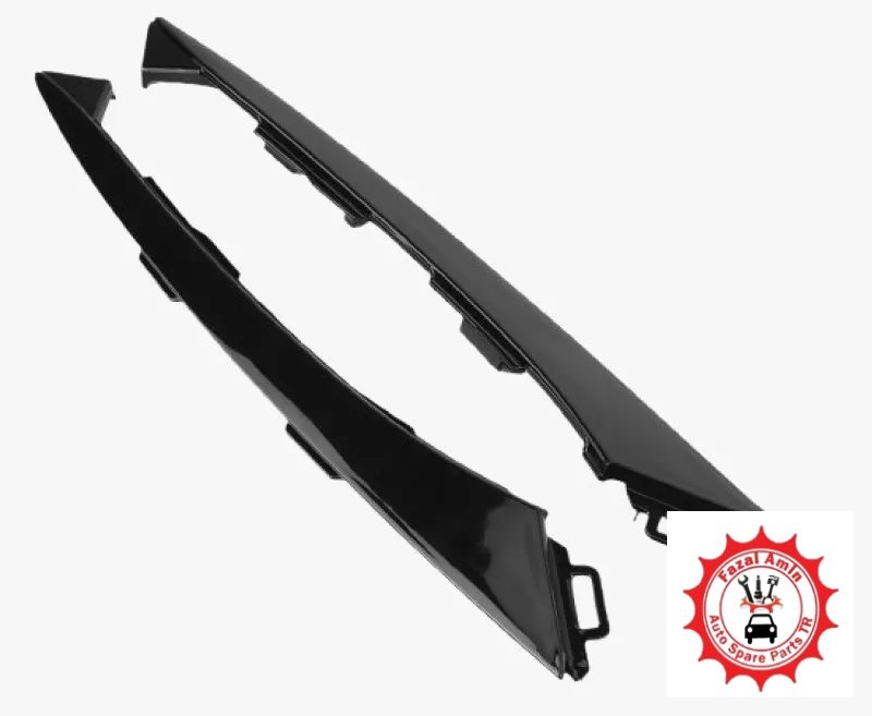 Honda Accord 2018-2022 Front Bumper Side Moulding Black