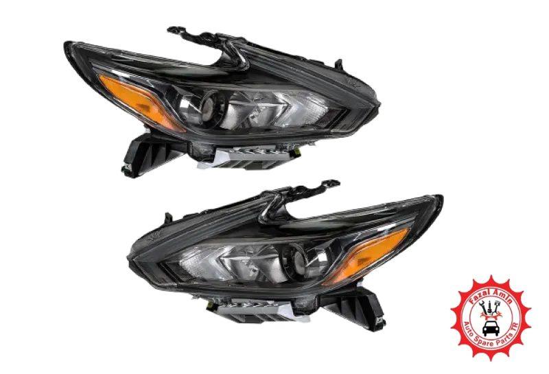 Nissan Altima 2016-2018 Head Lamp Halogen Black Sport