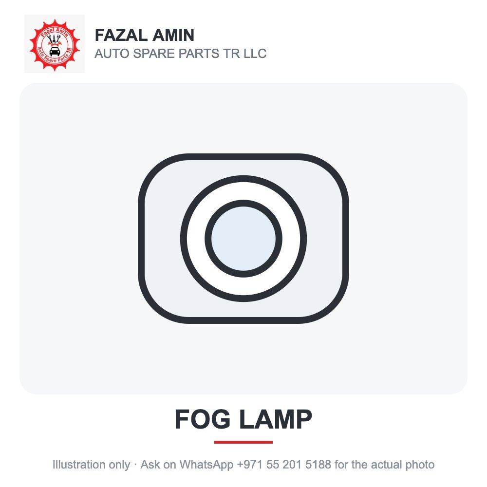 LED FOG LAMP LH ALTIMA 13-14